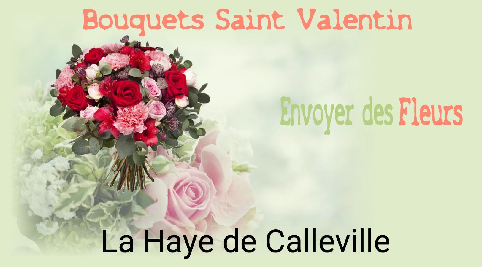 Roses de Saint-Valentin livrées à La Haye-de-Calleville